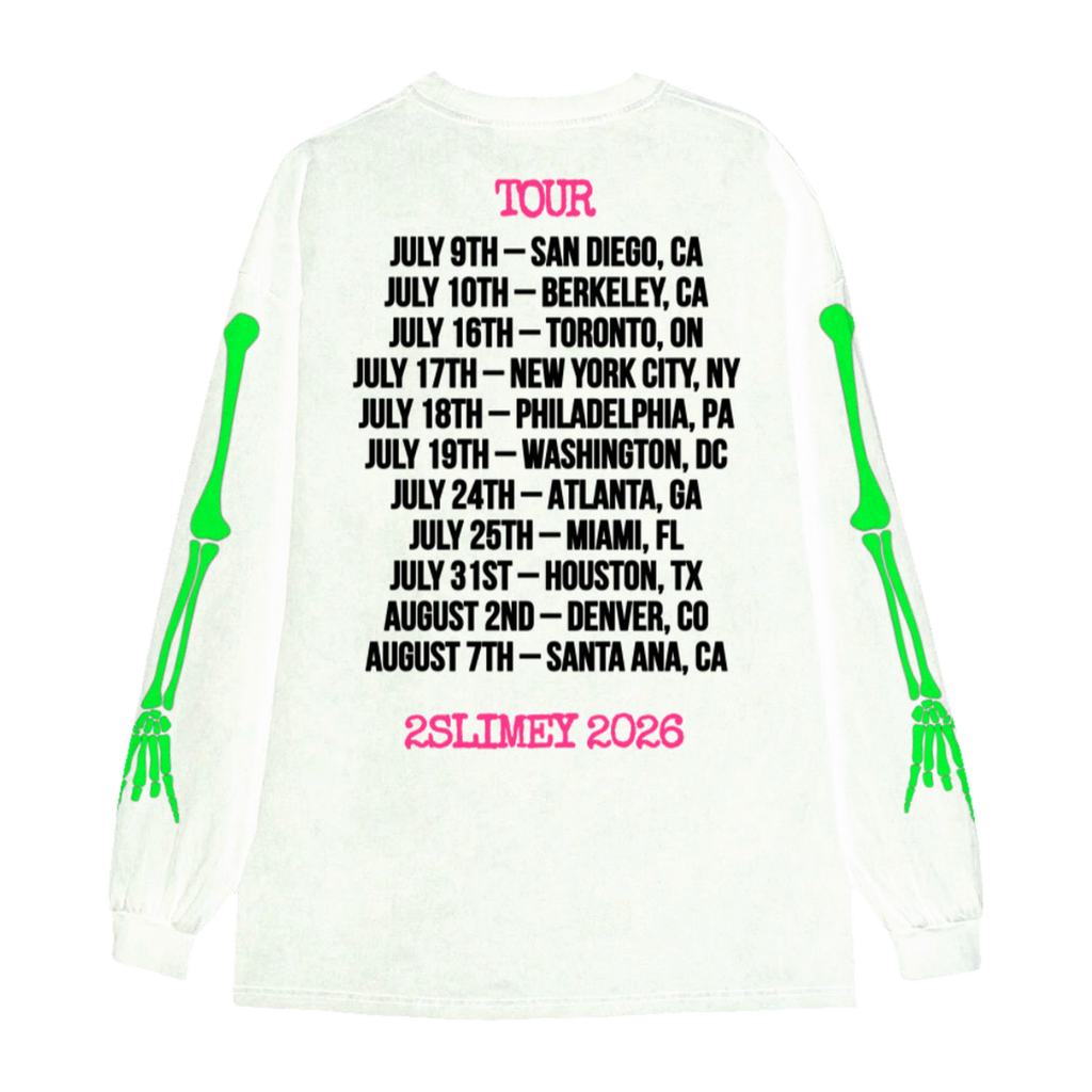 No Bass No Fun White Longsleeve