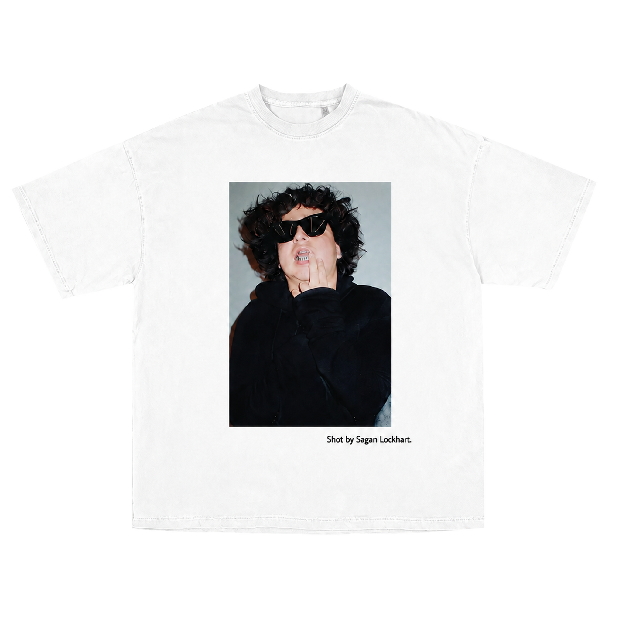 Sagan Lockhart White Tee